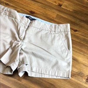JCrew khaki shorts